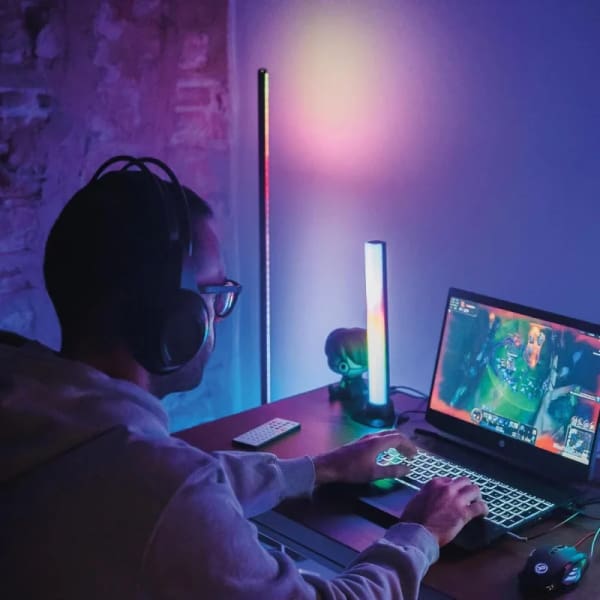 Lampe Ksix D’angle Smartled Rgbw 140 Cm (BXLAMP04) Lampe Ksix D’angle Smartled Rgbw 140 Cm (BXLAMP04)